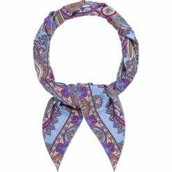 Aesthetic Paisley 140x140 - multi blue (blau)