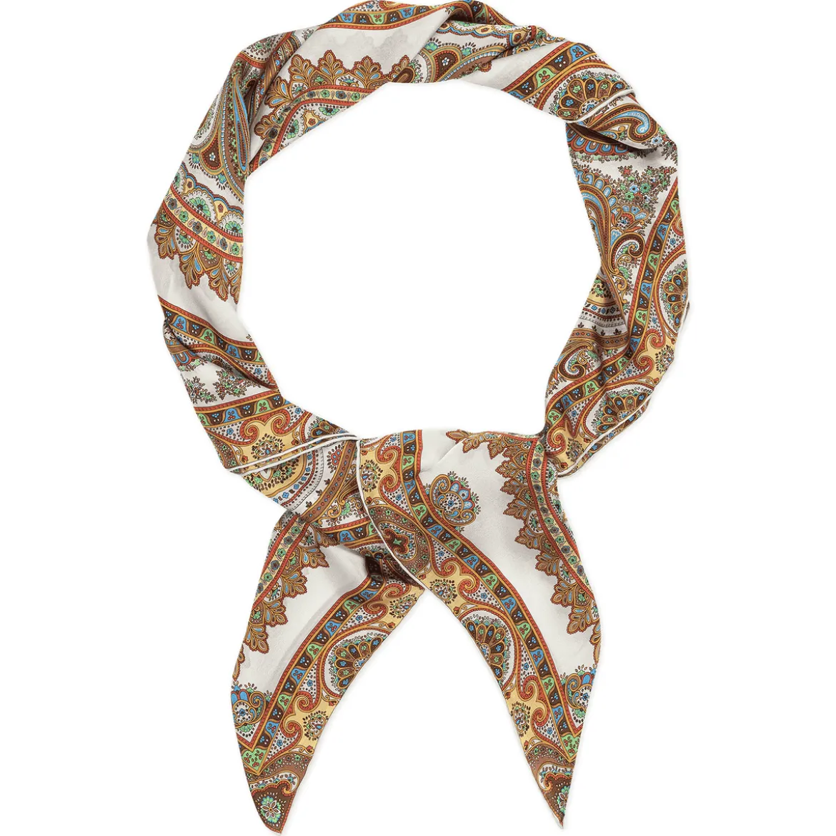 Aesthetic Paisley 140x140 - panna multi (beige)