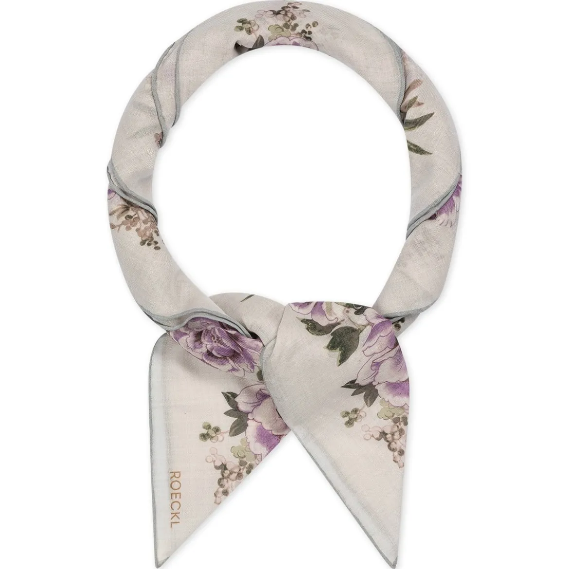 Blooming Wilderness 100x100 - multi cashmere (beige)