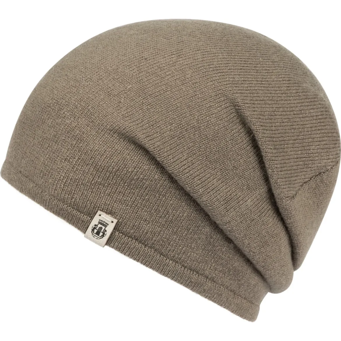 Business Cashmere Muetze - moss (grün)