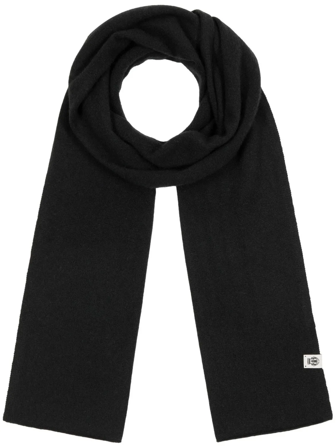 Business Cashmere Schal 30x180 - black (schwarz)