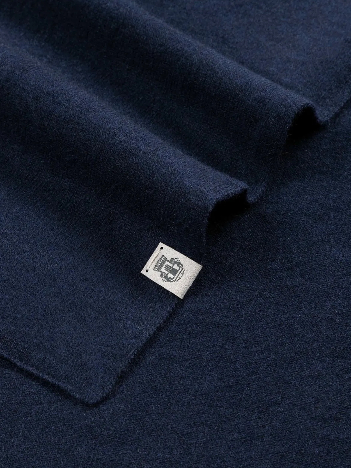 Business Cashmere Schal 30x180 - navy (blau)
