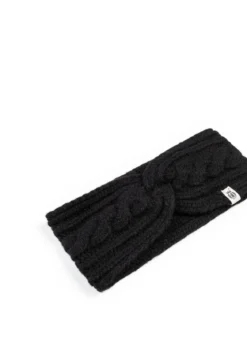 Cabled Charm Strirnband - black (schwarz)