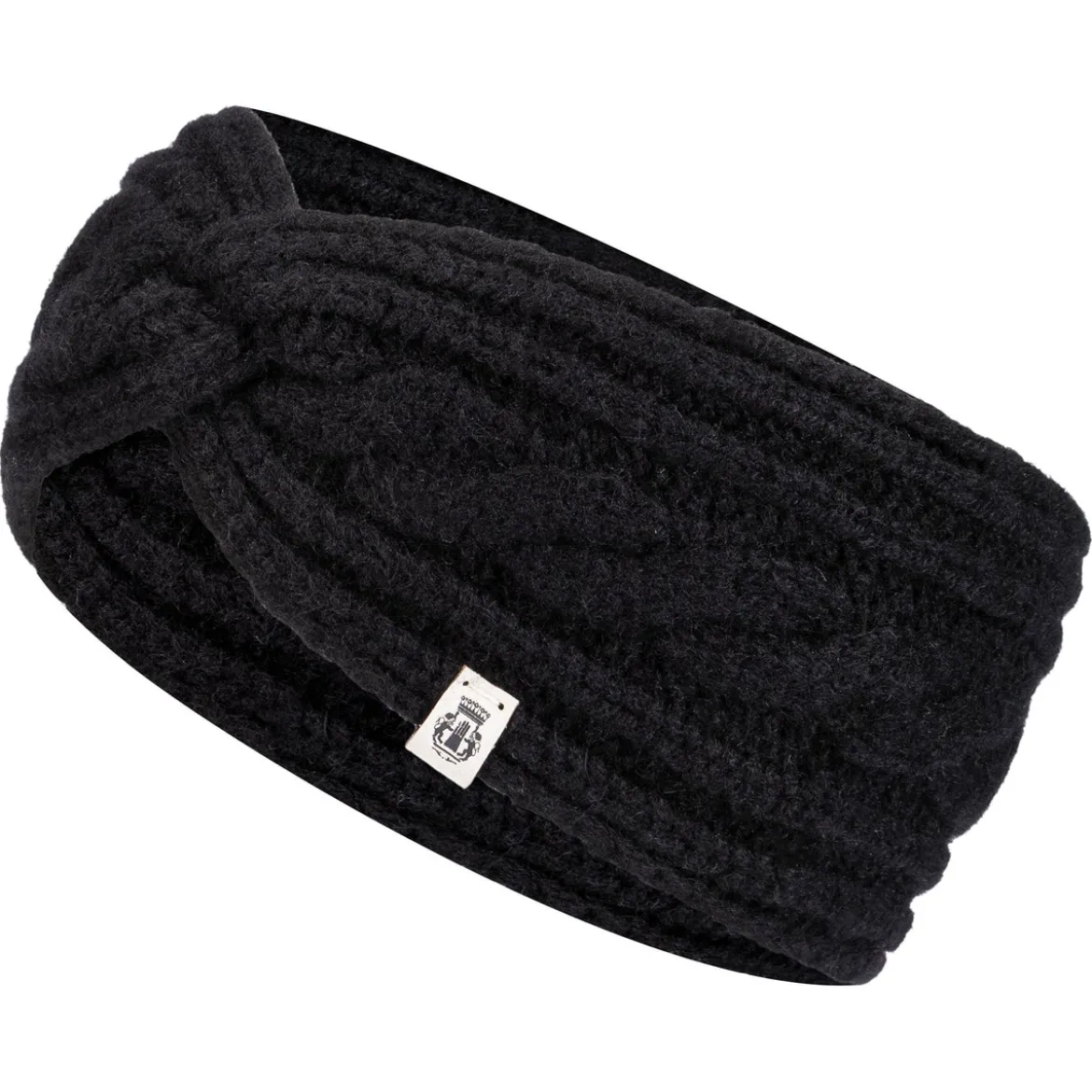 Cabled Charm Strirnband - black (schwarz)