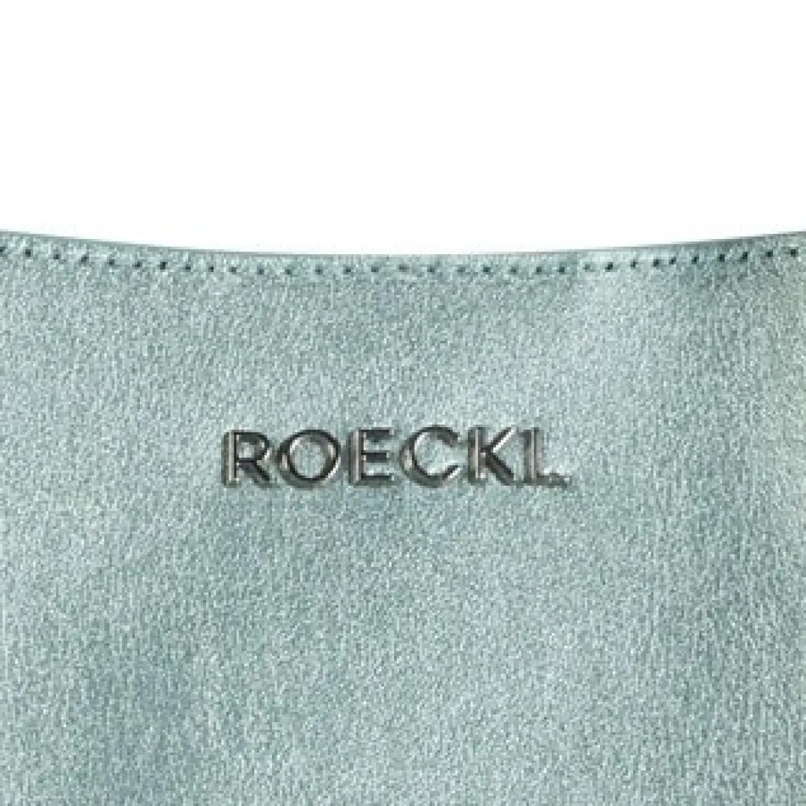 Carol Shopper metallic large - mint (grün)