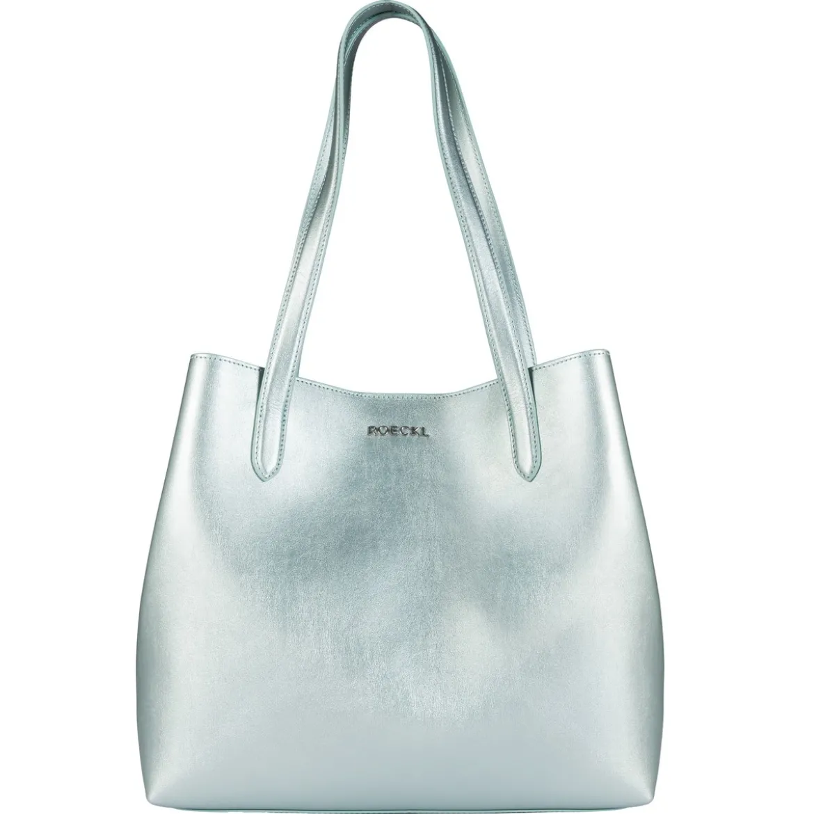 Carol Shopper metallic large - mint (grün)
