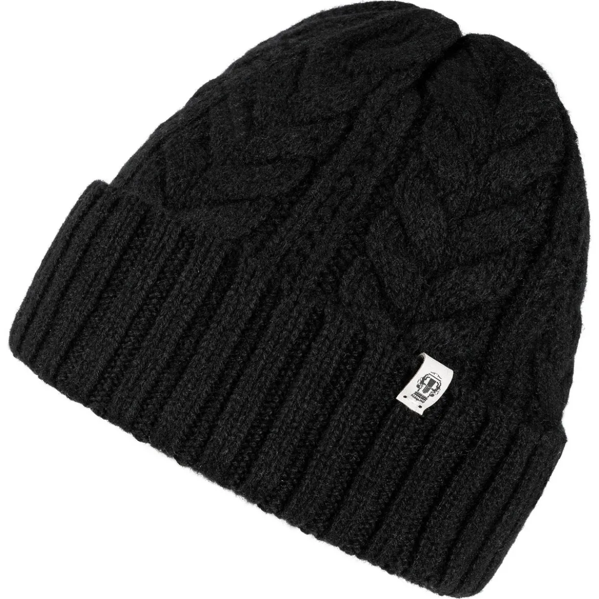 Cashmere Twist Mütze - black (schwarz)