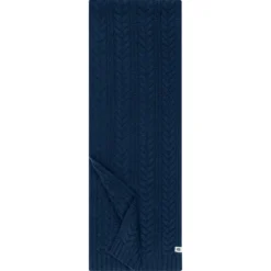 Cashmere Twist Schal 30x180 - navy (blau)