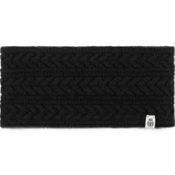 Cashmere Twist Stirnband - black (schwarz)