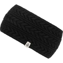 Cashmere Twist Stirnband - black (schwarz)