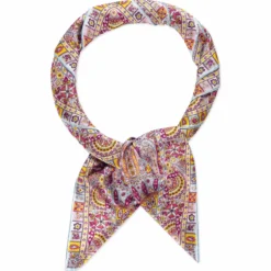 Circular Paisley 140x140 - multi pastel (beige)