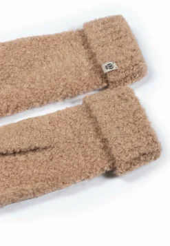 Classic Bouclé Fäustlinge - camel (beige)