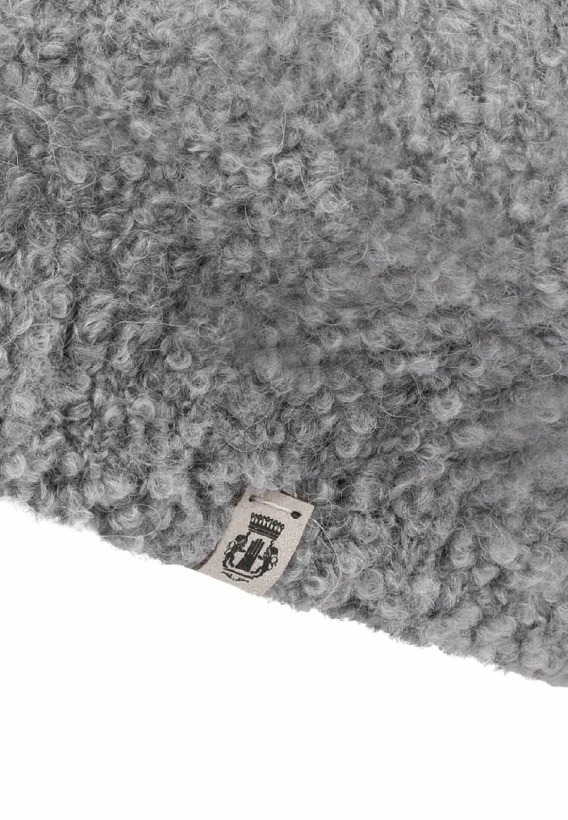 Classic Bouclé Mütze - flanell (grau)