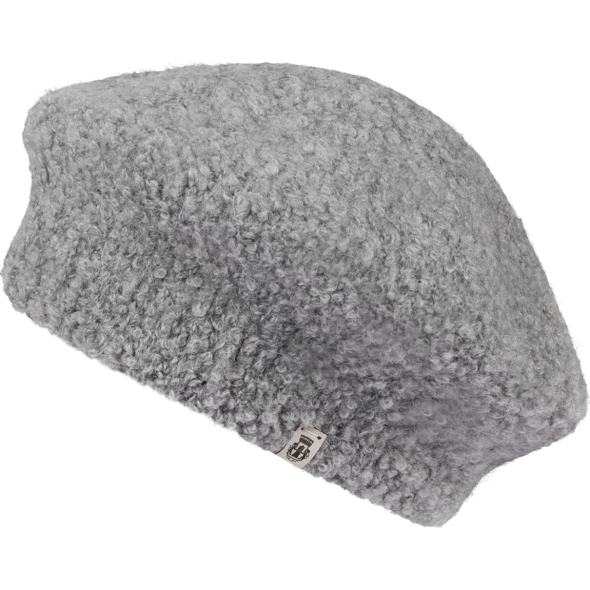 Classic Bouclé Mütze - flanell (grau)