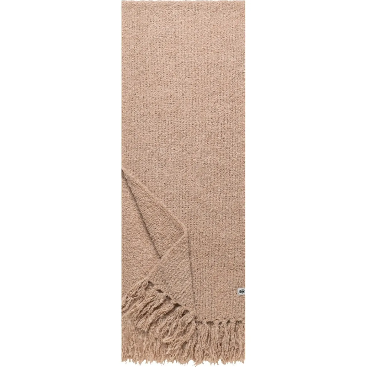 Classic Bouclé Schal 35x180 - camel (beige)