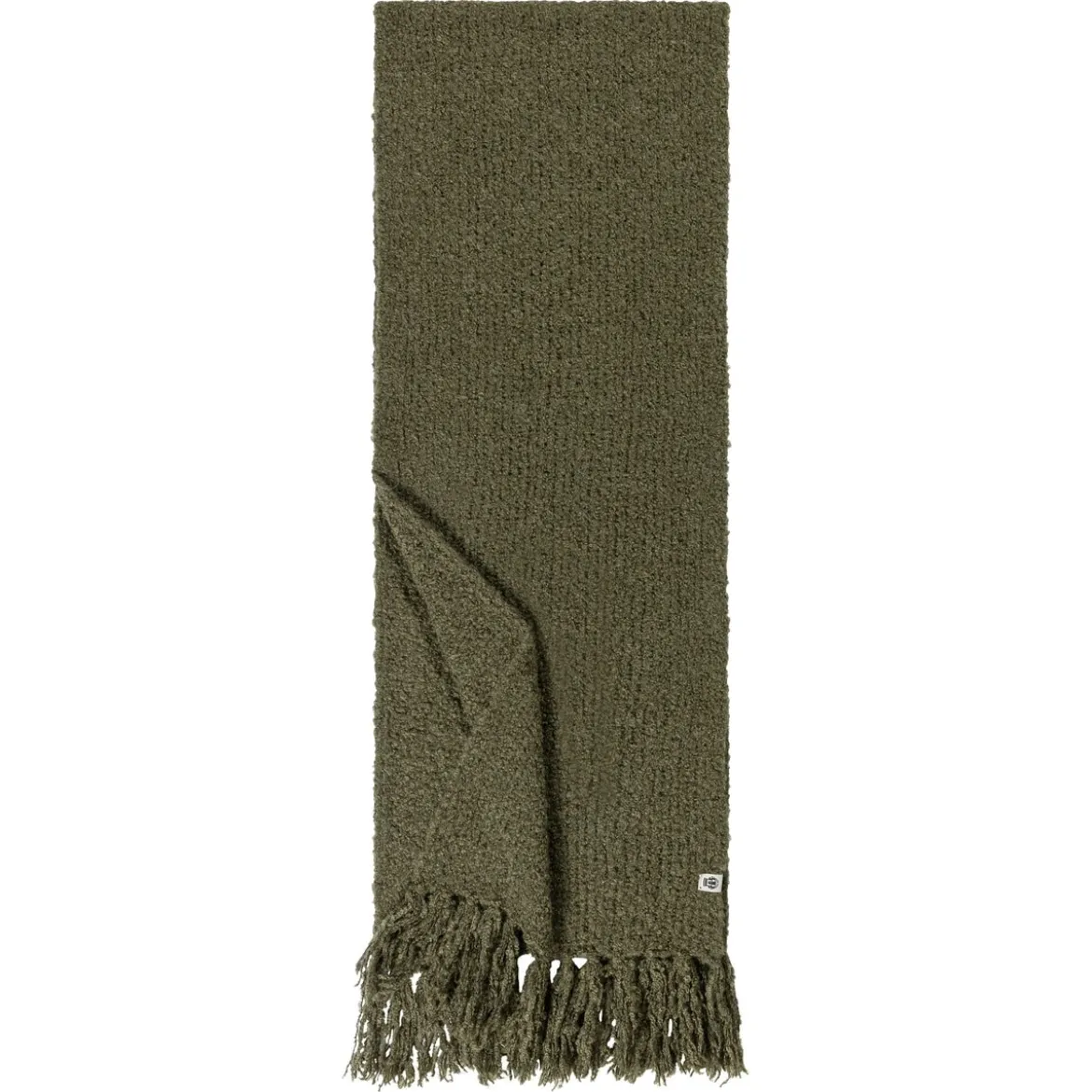 Classic Bouclé Schal 35x180 - moss (grün)