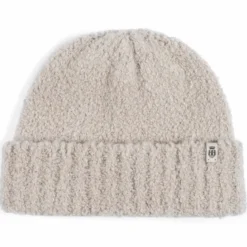 Classic Bouclé Umschlagmütze - cashmere (beige)