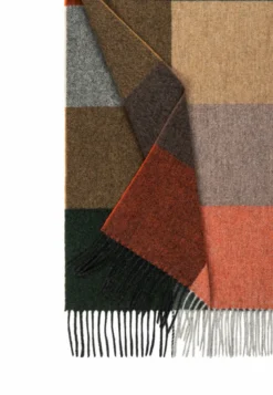 Coloured Squares Men 35x170 - multi camel (beige)