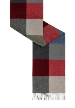 Coloured Squares Women 35x170 - multi grey (grau)