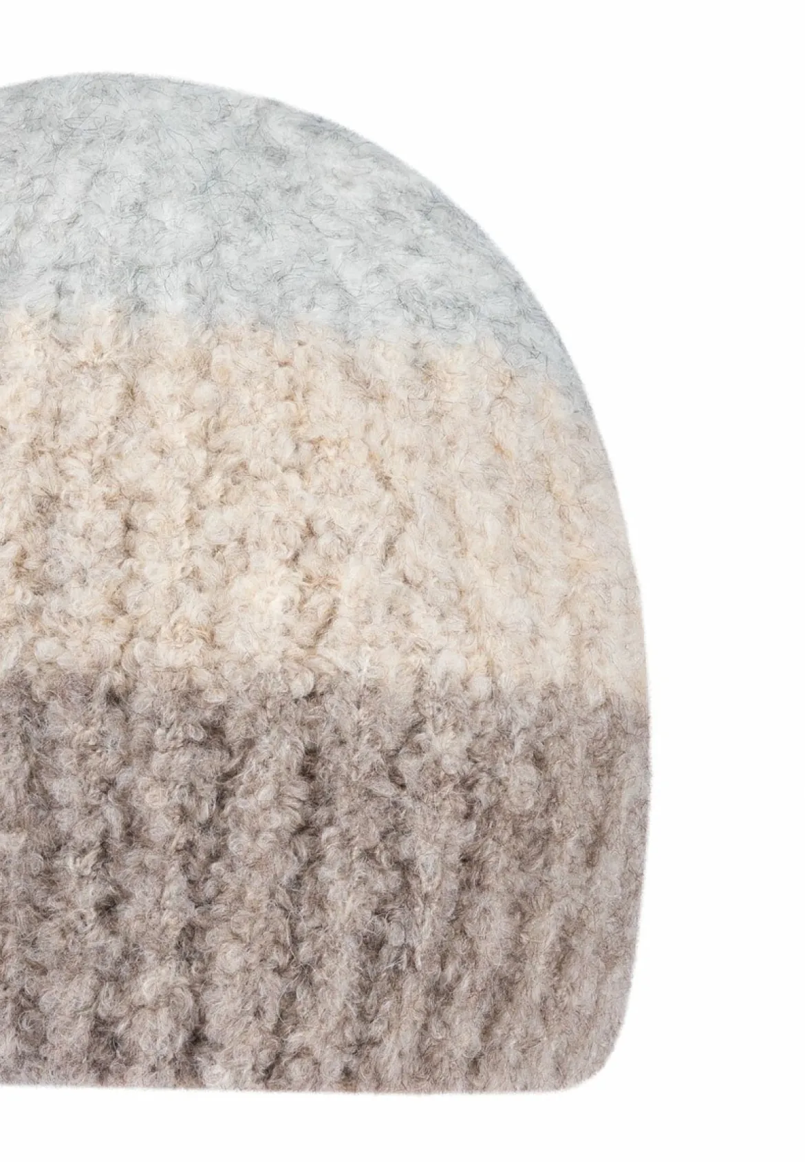 Cosy Bouclé New Mütze - multi grey (grau)