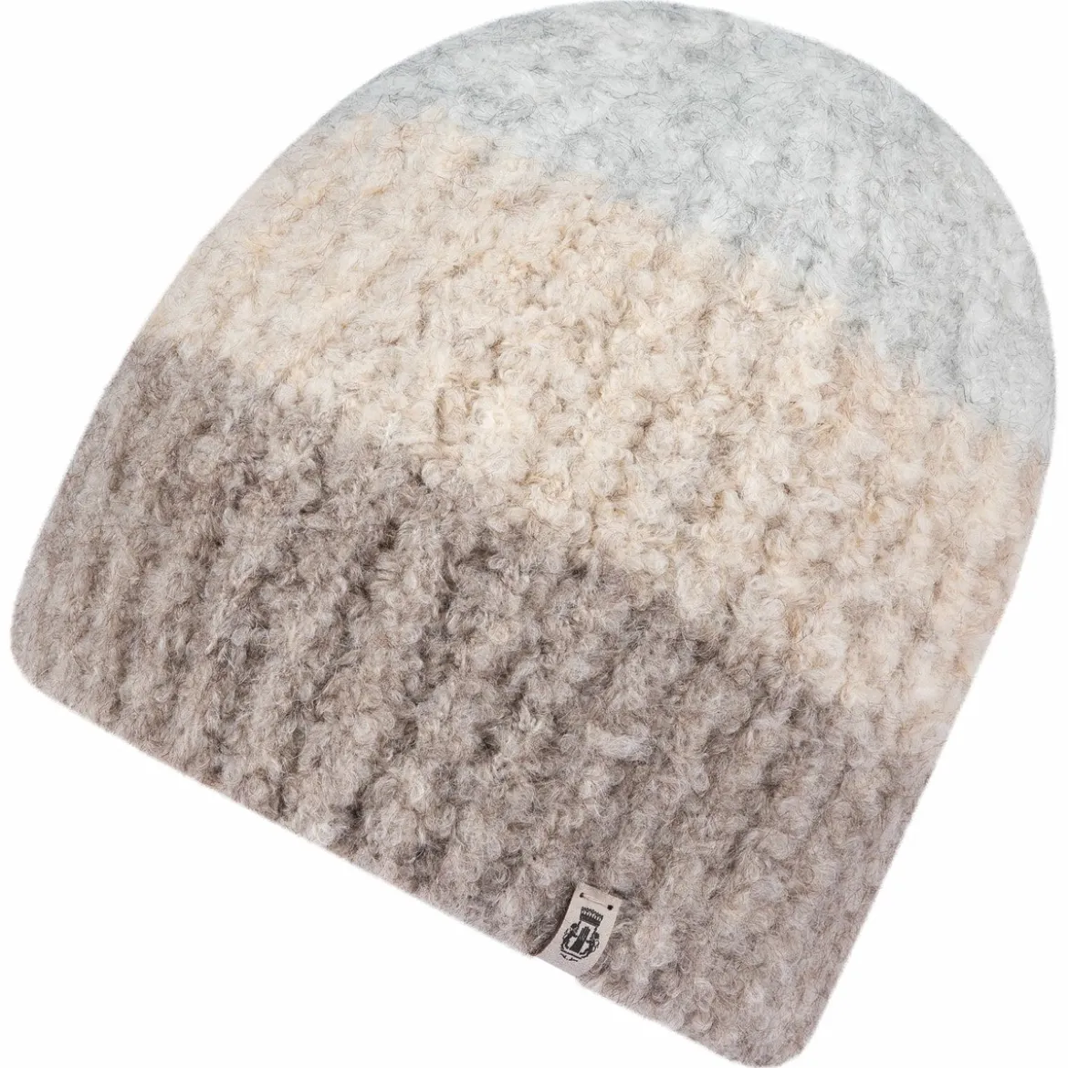 Cosy Bouclé New Mütze - multi grey (grau)