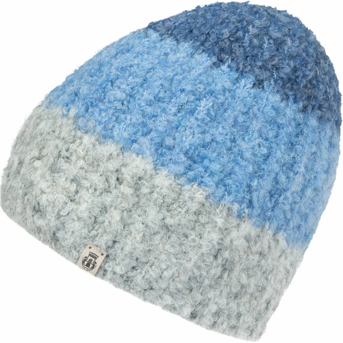 Cosy Bouclé New Mütze - multi indigo (blau)