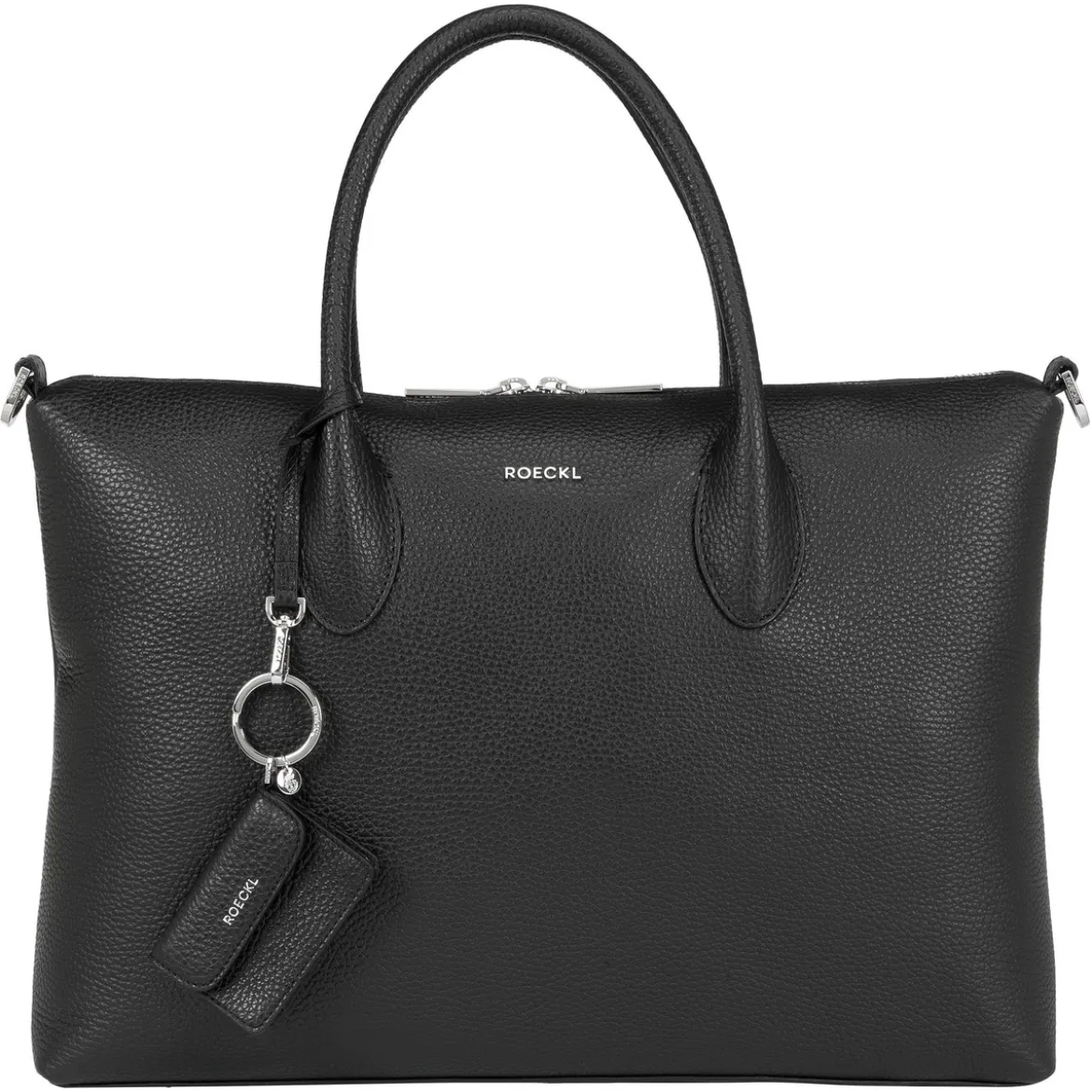 Dora Handtasche medium - black (schwarz)