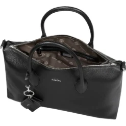 Dora Handtasche medium - black (schwarz)
