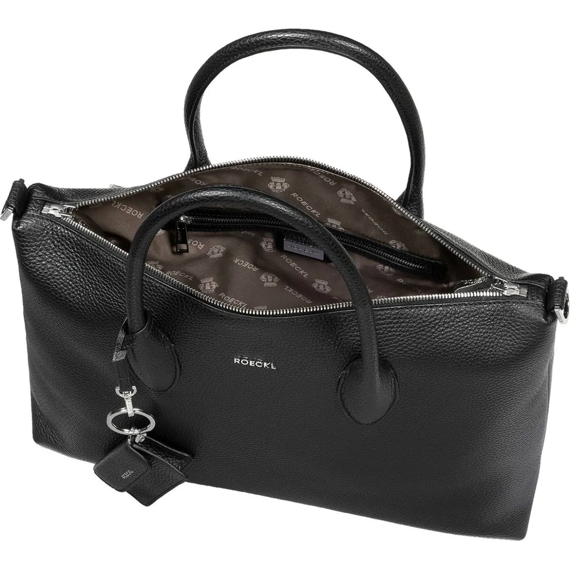 Dora Handtasche medium - black (schwarz)