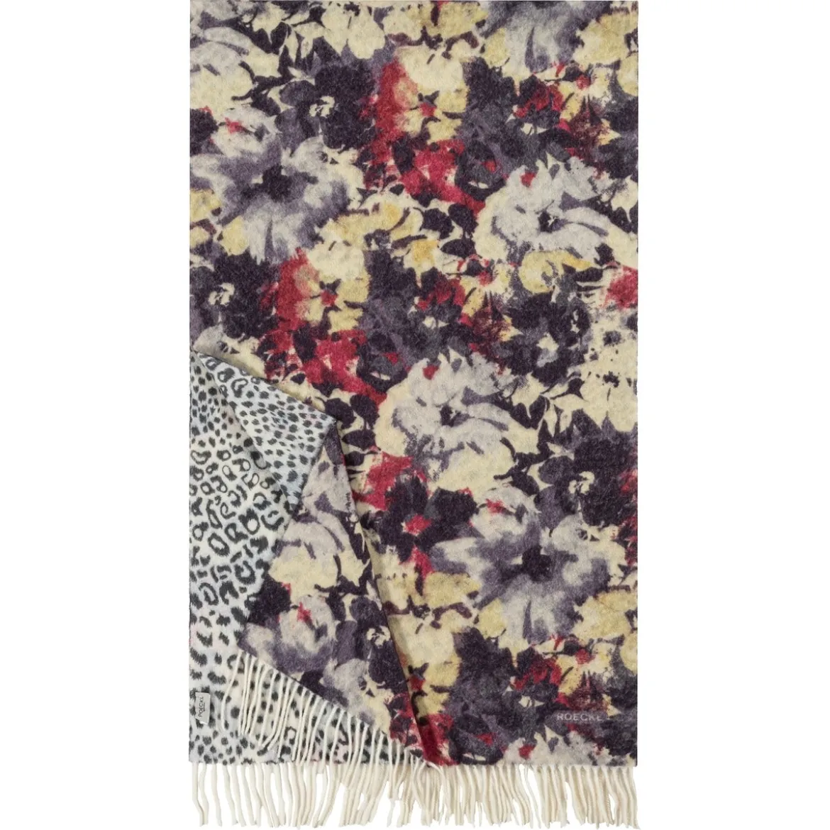 Double Pattern 50x180 - multi mulberry (rot)