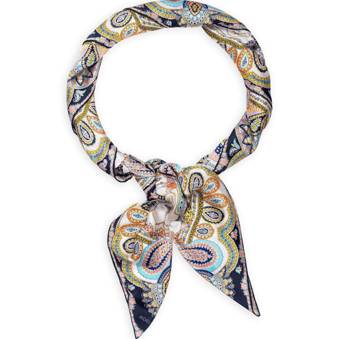 Elephant Parade Silk 140x140 - multi bleu (blau)