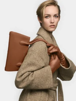 Elisa handbag small - saddlebrown (braun)