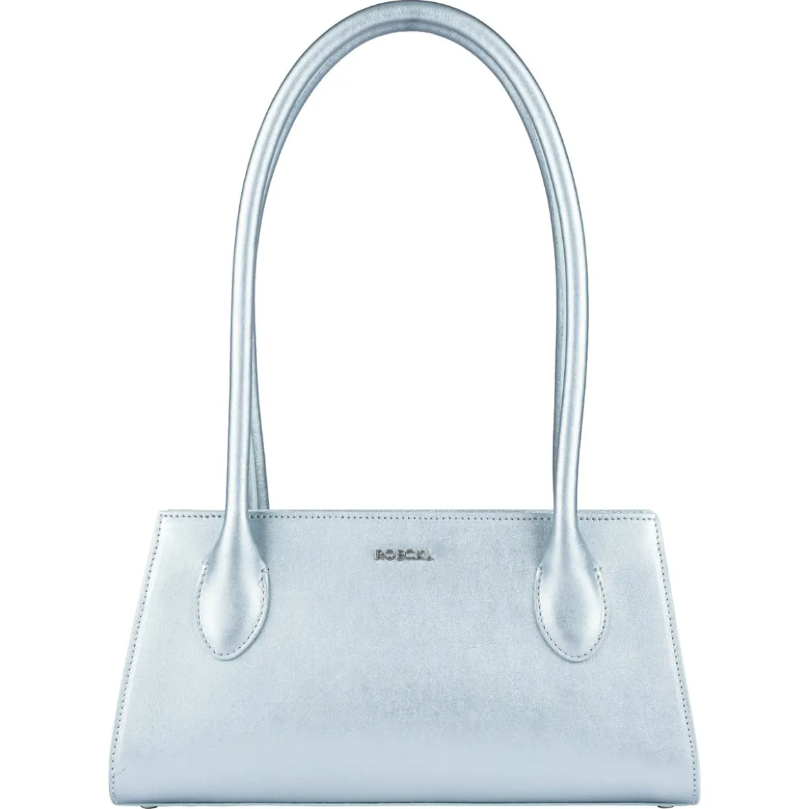 Elisa metallic handbag small - silver (grau)