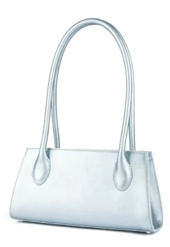 Elisa metallic handbag small - silver (grau)