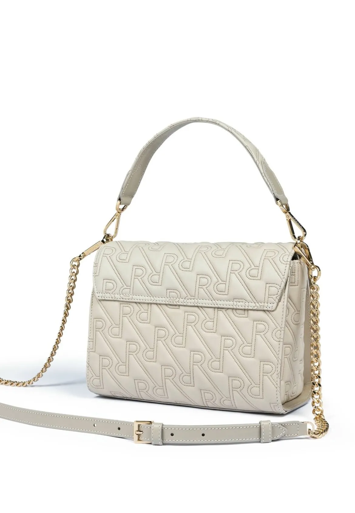Emilia quilted small - almond (beige)