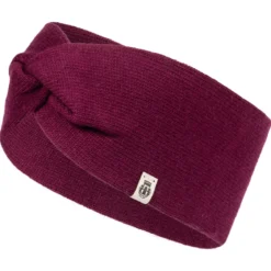 Essentials Stirnband - wine (rot)