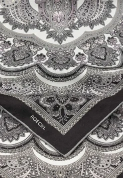 Fine Paisley 53x53 - multi silver (grau)