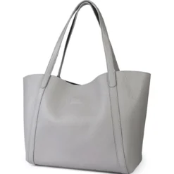 Florence Shopper Grained large - moonstone (grau)