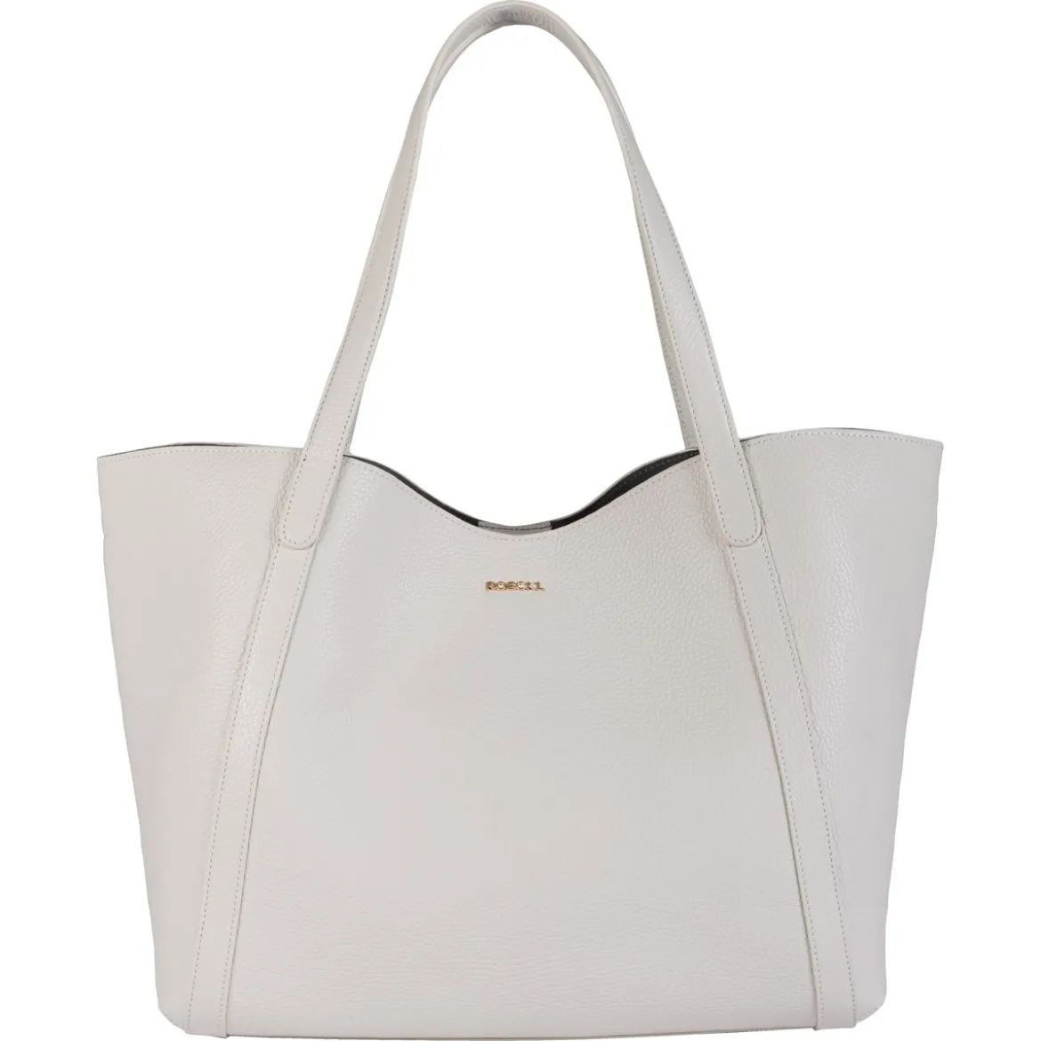 Florence Shopper Grained large - linen (beige)