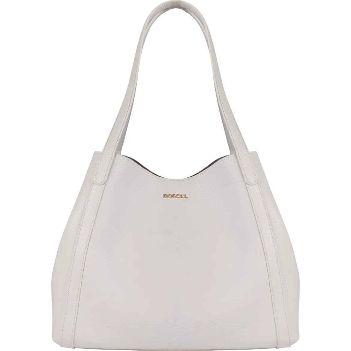 Florence Shopper Grained large - linen (beige)