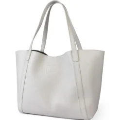 Florence Shopper Grained large - linen (beige)