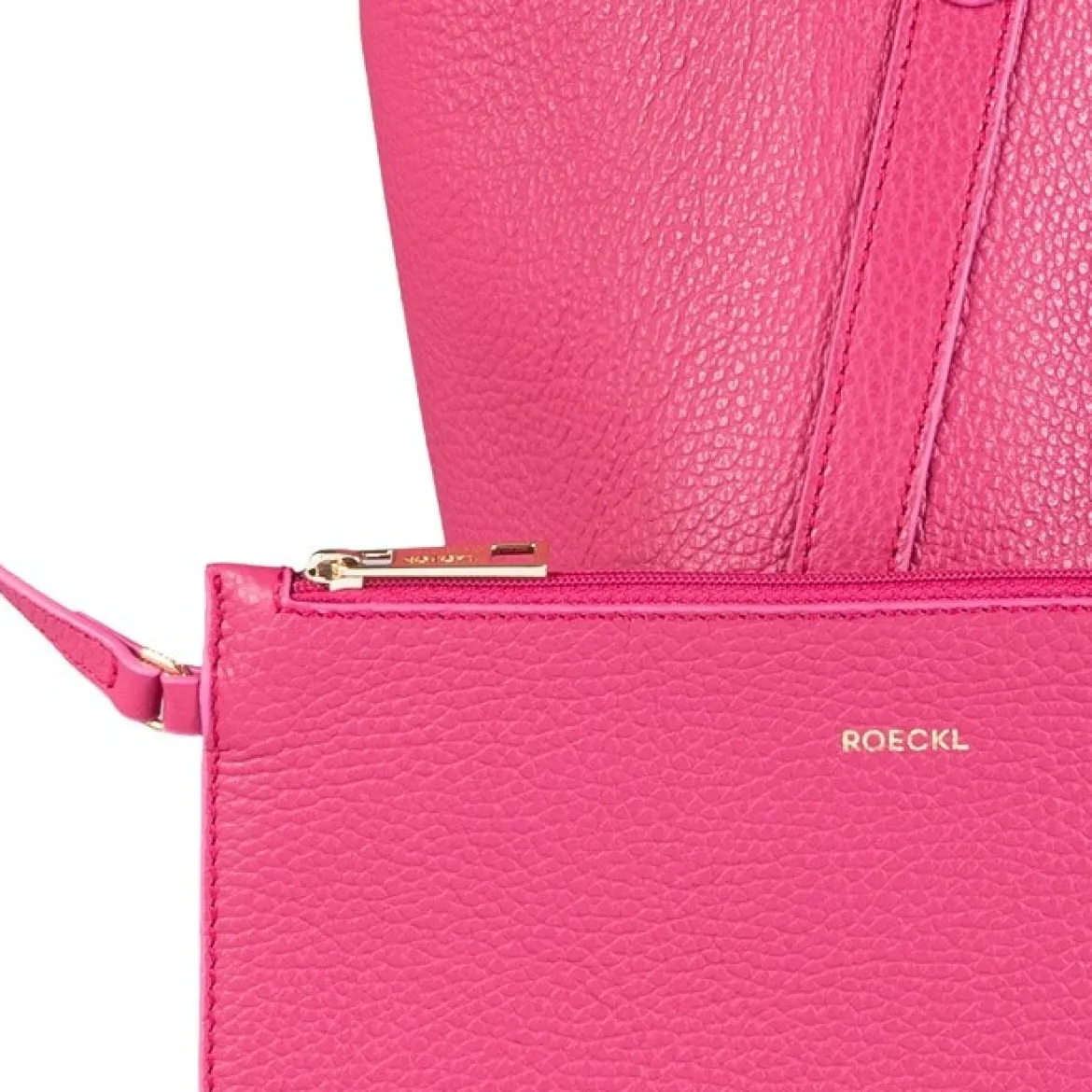 Florence Shopper Grained large - pink (pink)