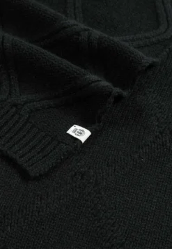 Frozen Winter Schal 35x180 - black (schwarz)