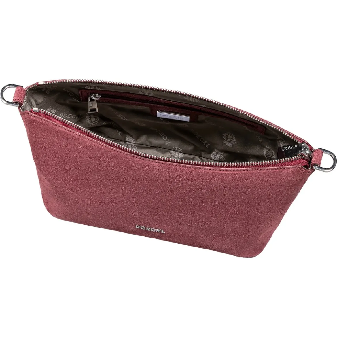 Gaia Veloursleder - black/ruby (schwarz)