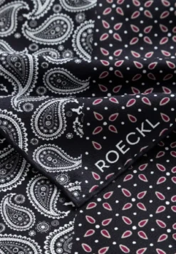 Gentleman´s Poket Square 30x30 - multi black (schwarz)