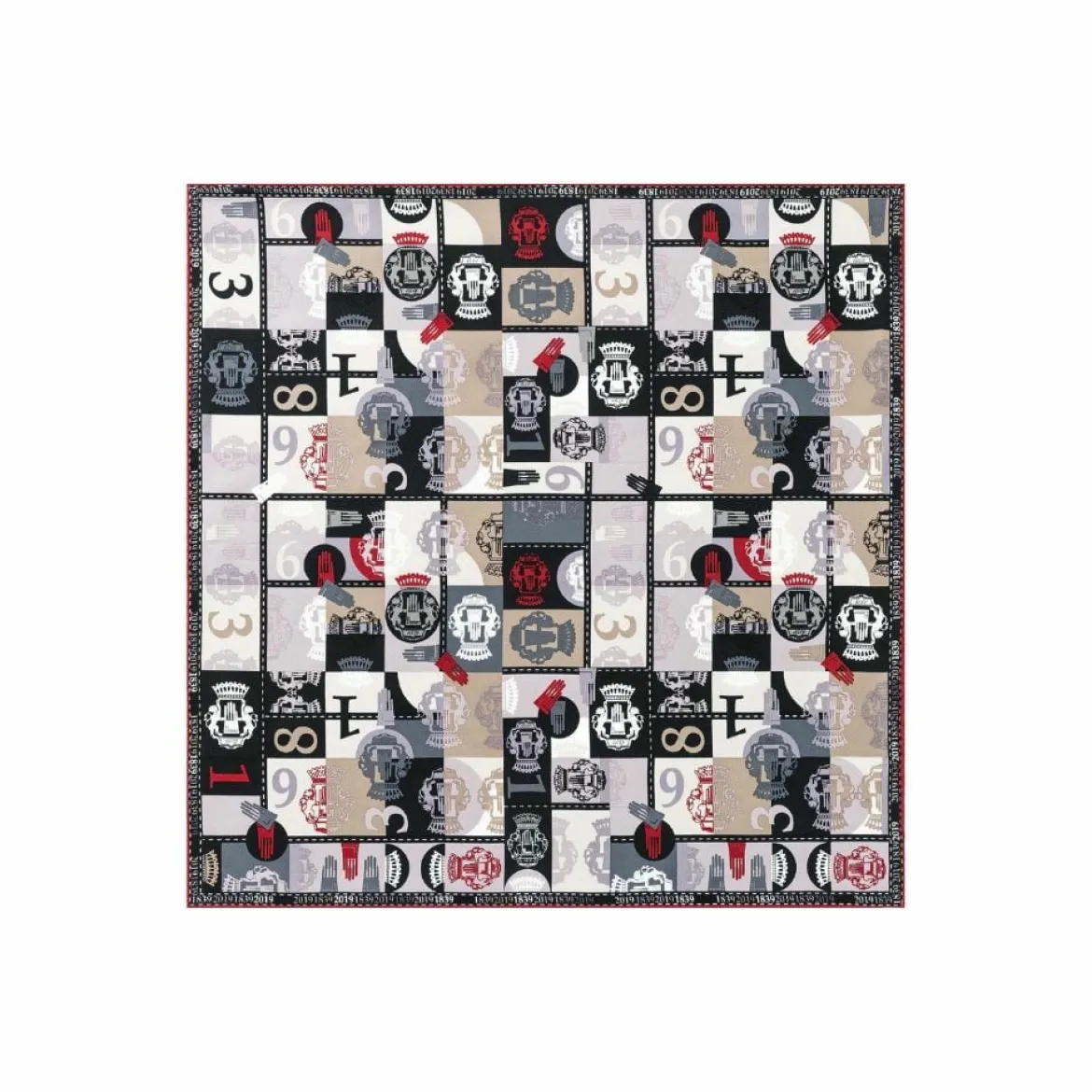 Jubilee Nicki 53x53 - multi grey (grau)