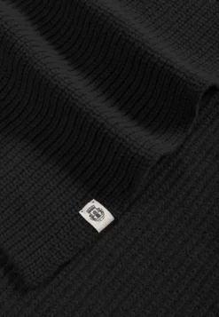 Klassischer Strickschal - black (schwarz)