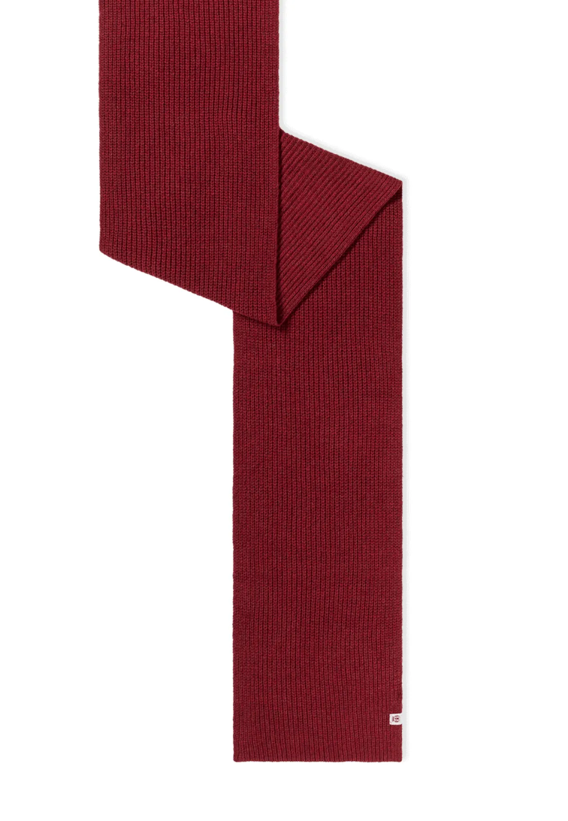 Klassischer Strickschal - red (rot)