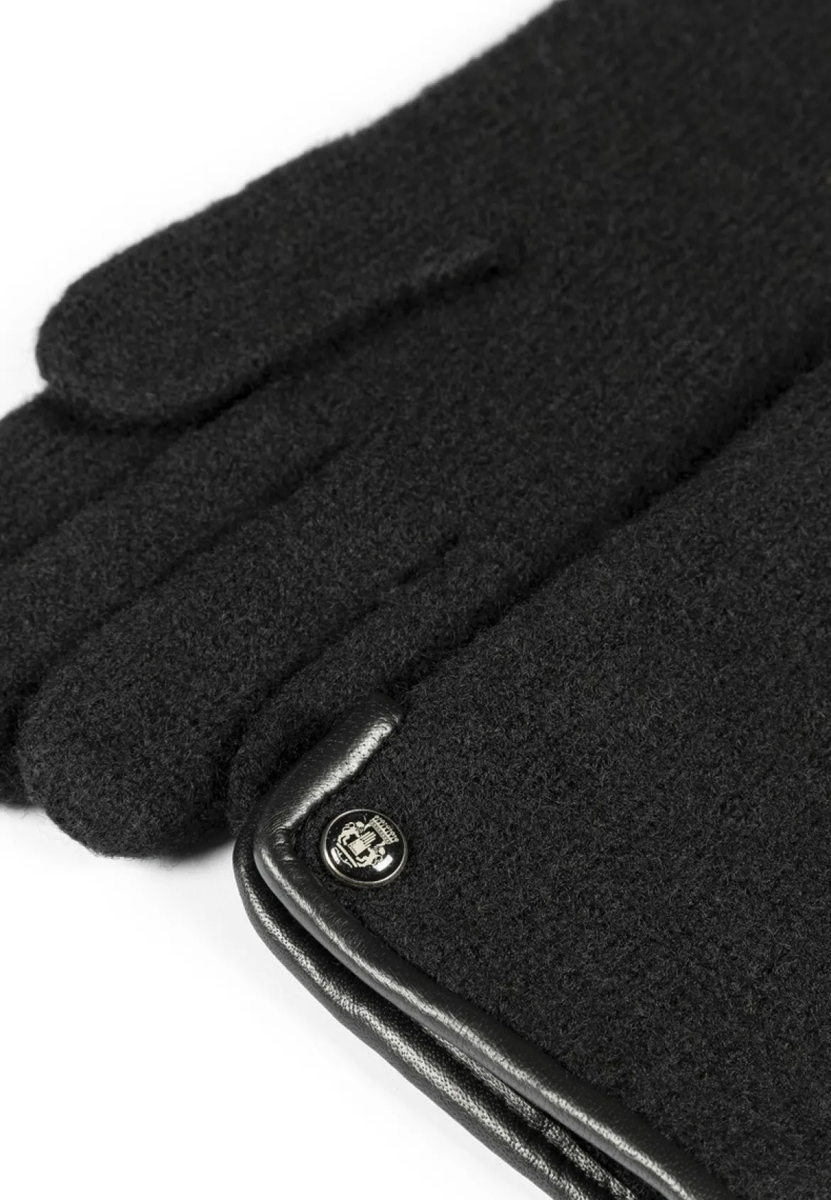 Klassischer Walkhandschuh Men - black (schwarz)