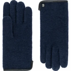 Klassischer Walkhandschuh Women - navy (blau)